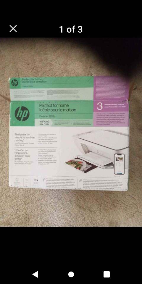 brand new printer for sale paper included