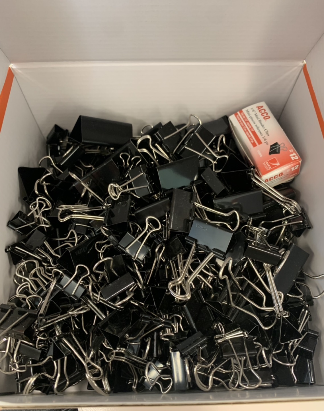 Bulldog Paperclips - 300 count various sizes