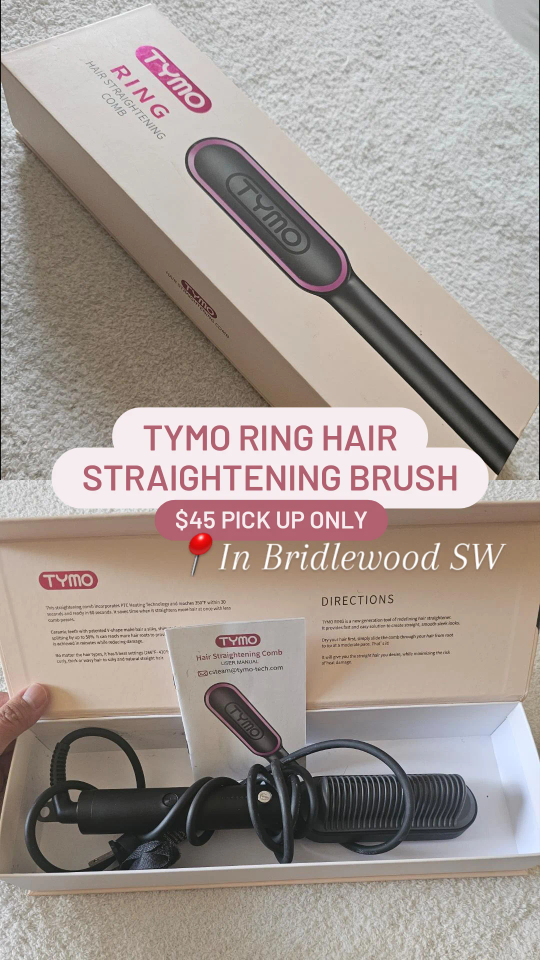 TYMO Ring Hair Straightening Comb