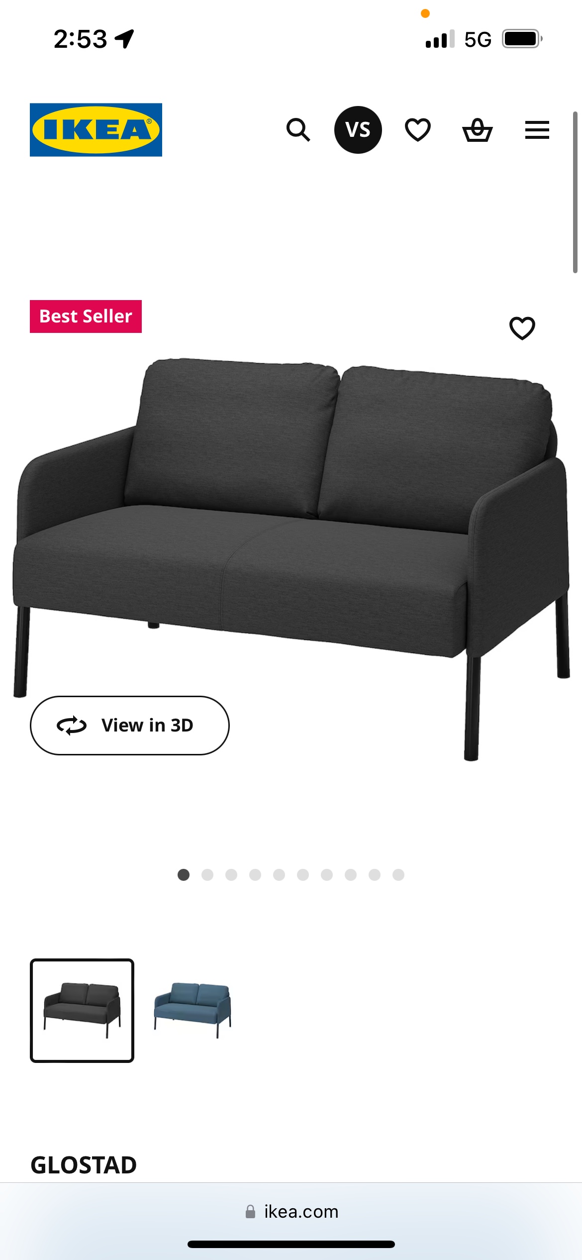 IKEA Love Seat