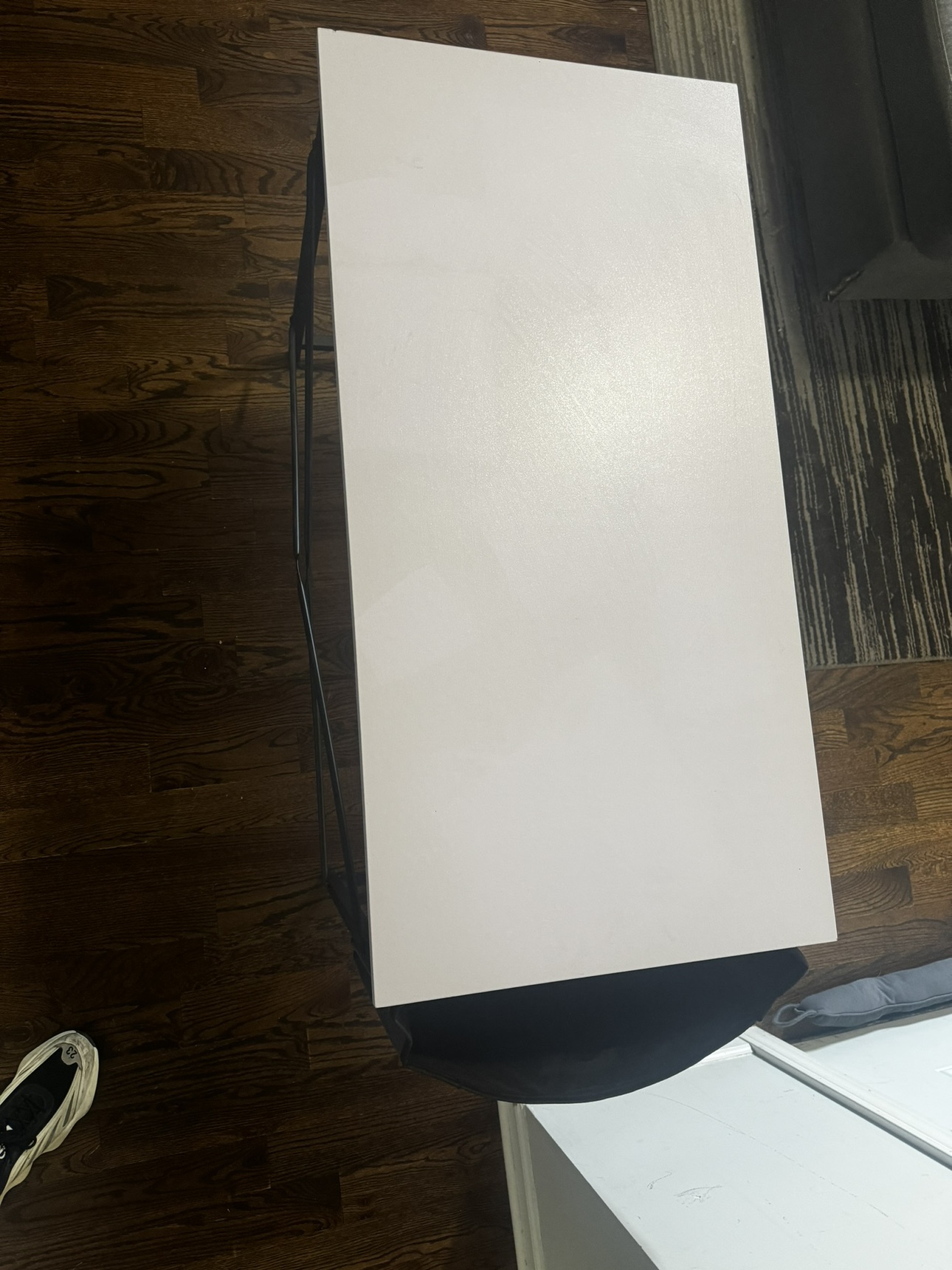 White Computer Desk - photo 2