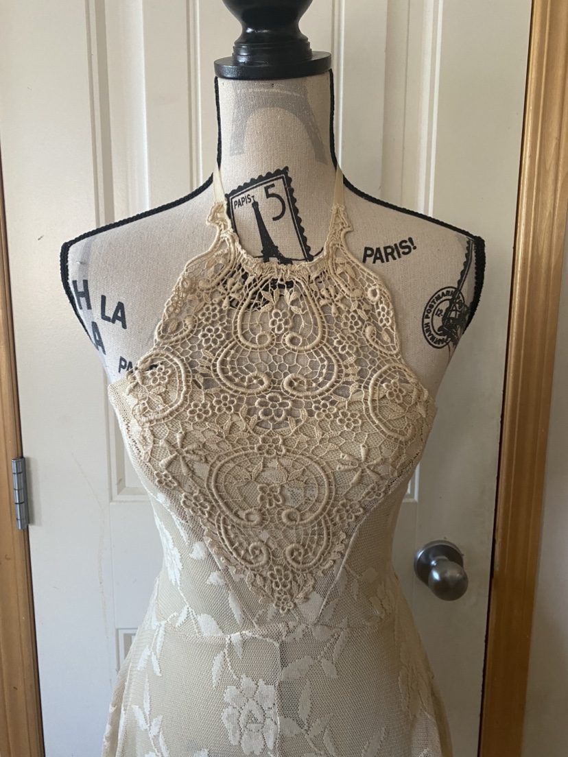 Free people haltered mini dress - photo 3