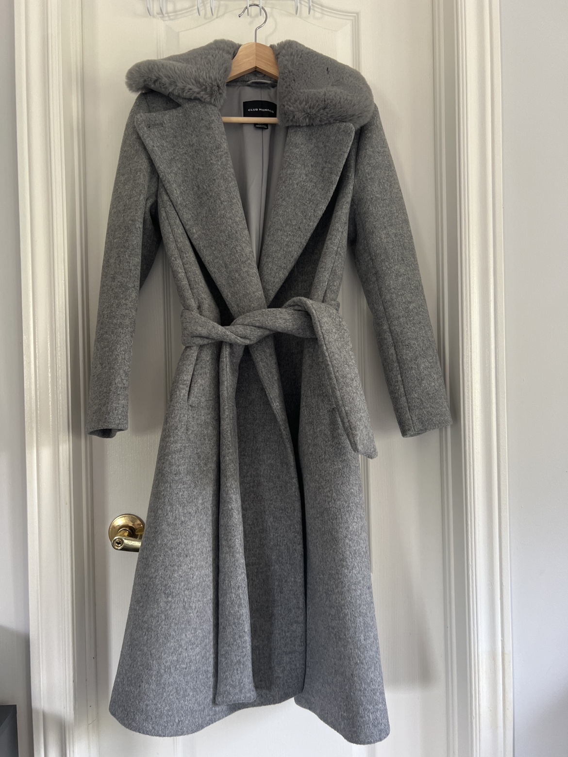 Club Monaco Winter Coat Grey