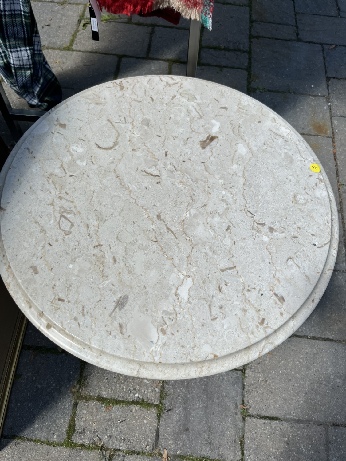Antique marble table - photo 2