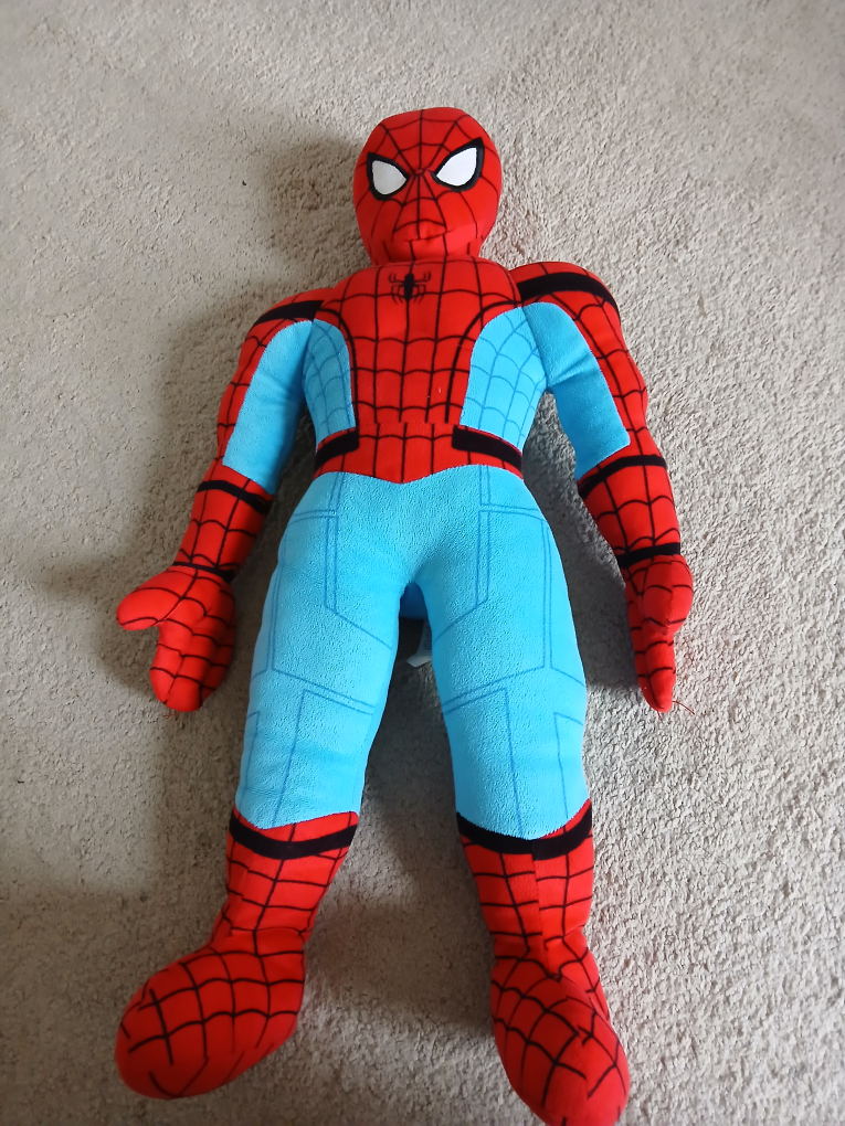 #freecycle Spider man stuffed toy