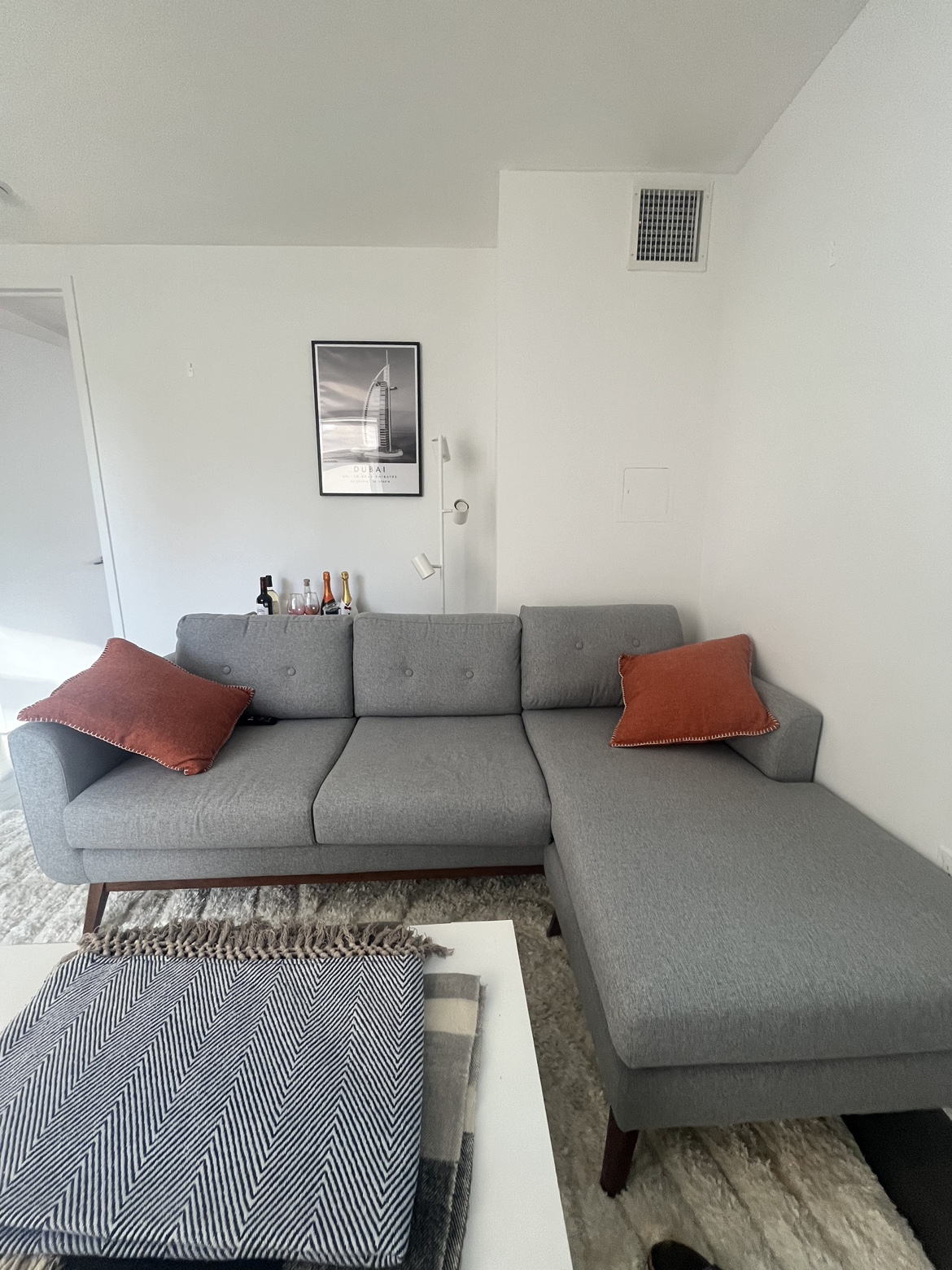 AllModern Couch w/ chaise - photo 2