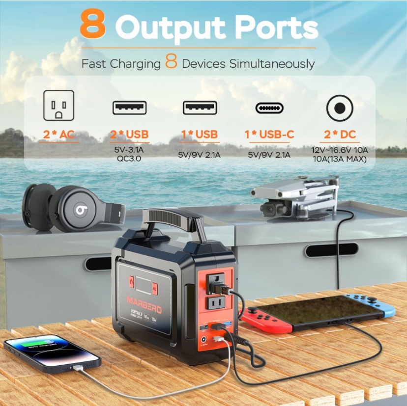 MARBERO - Portable Power Station 200W Peak - photo 3