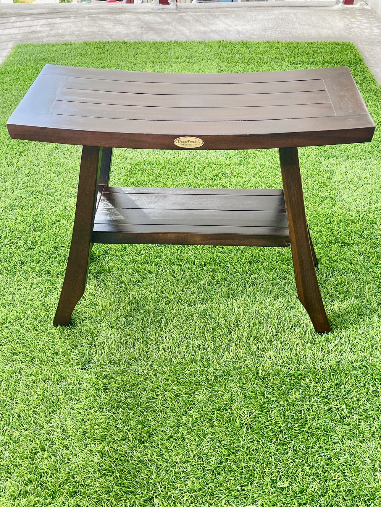 DecoTeak® Satori® 18" Teak Wood Chair or Bench in Woodland Brown - photo 2