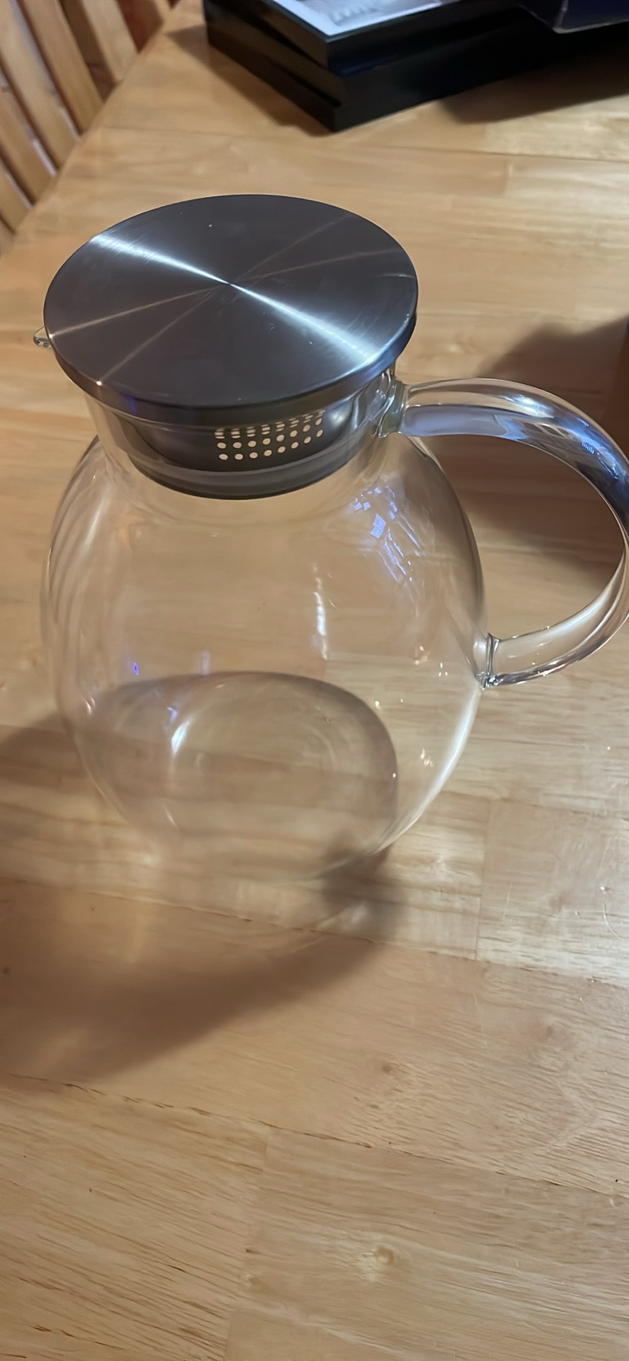 Small glass pitcher thumbnail