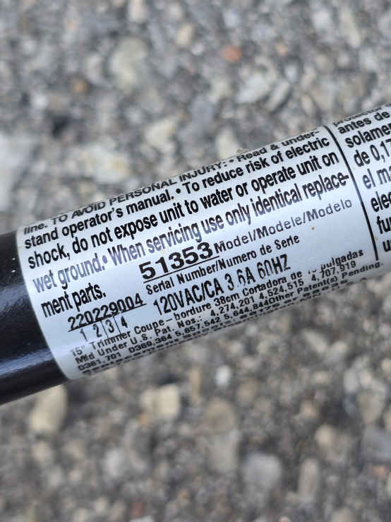 Toro 15" Grass String Trimmer 6 Amp Electric image indicator(5)