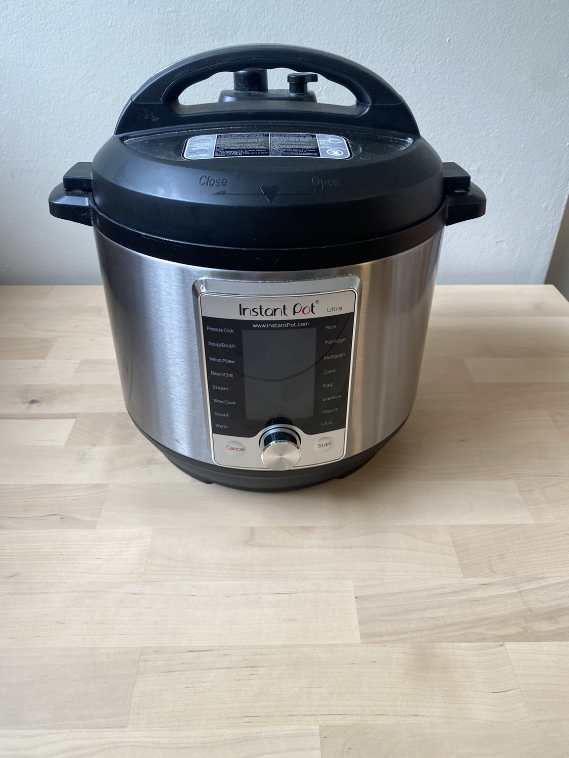 Instant Pot Ultra - 3quart