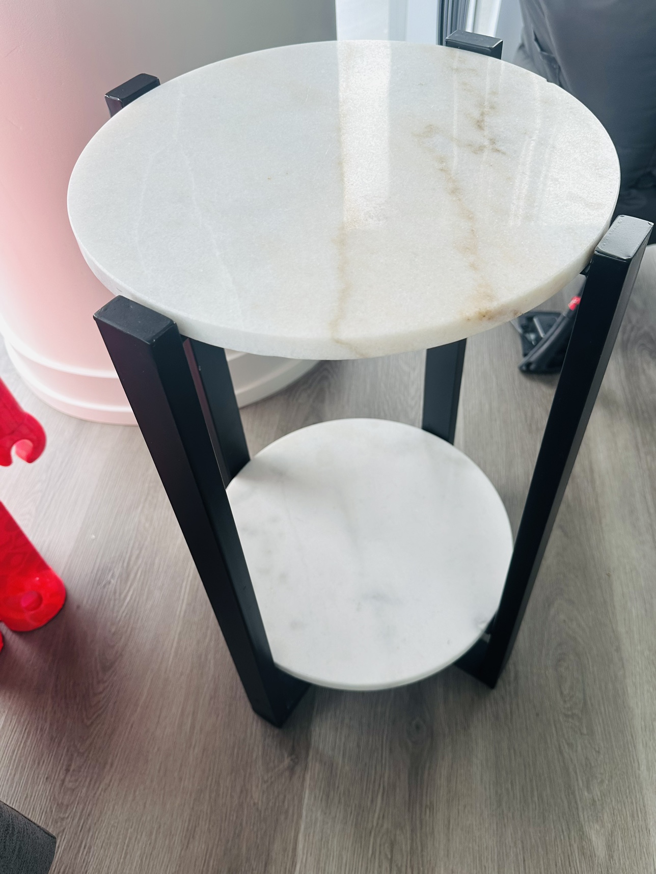 Marble side table