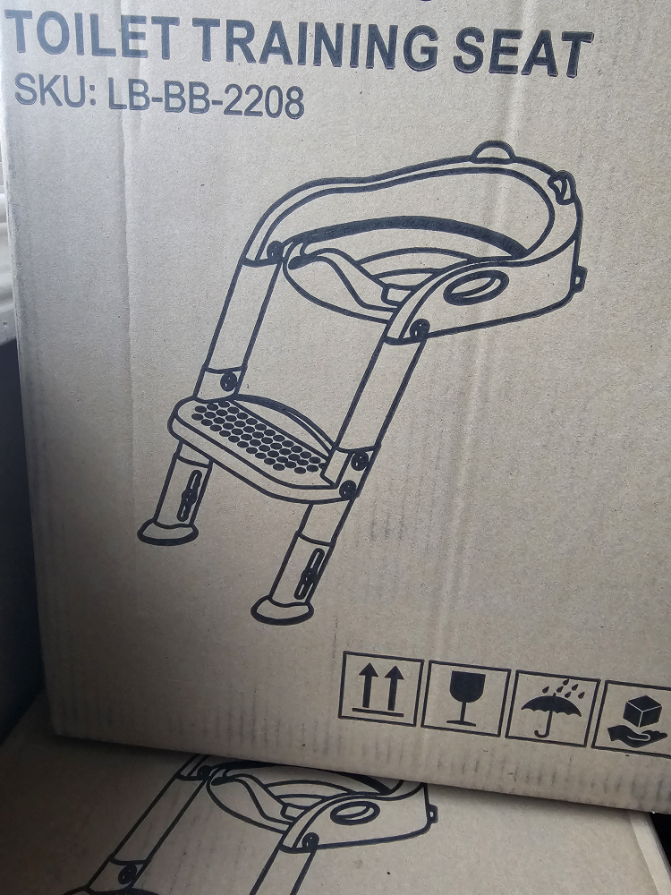 brand new ,potty training with stairs