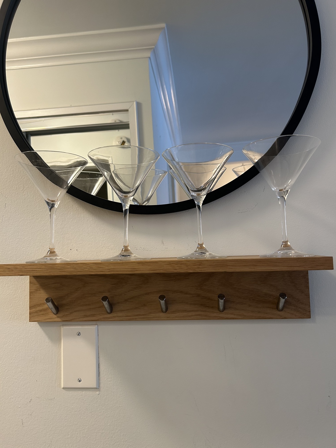 Crate & Barrel Martini Glasses - photo 2