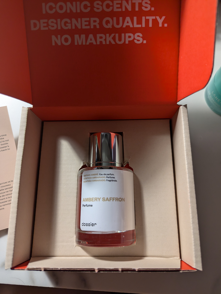 MFK Baccarat Rouge 540 Perfume Dupe (Dossier Ambery Saffron) thumbnail