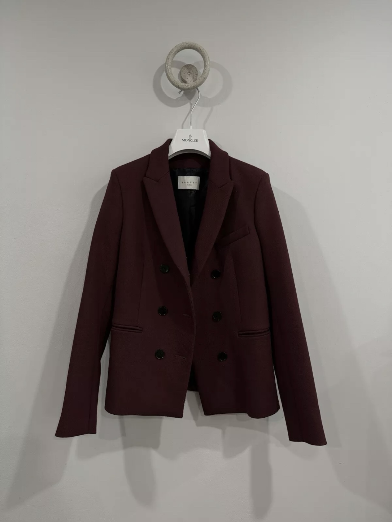 Never Worn+free cloth) Sandro Double Button Jacket Size 38