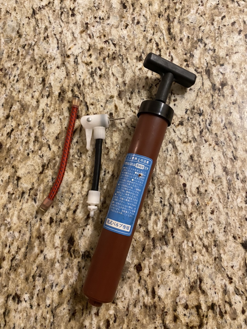Air bike ball pump thumbnail