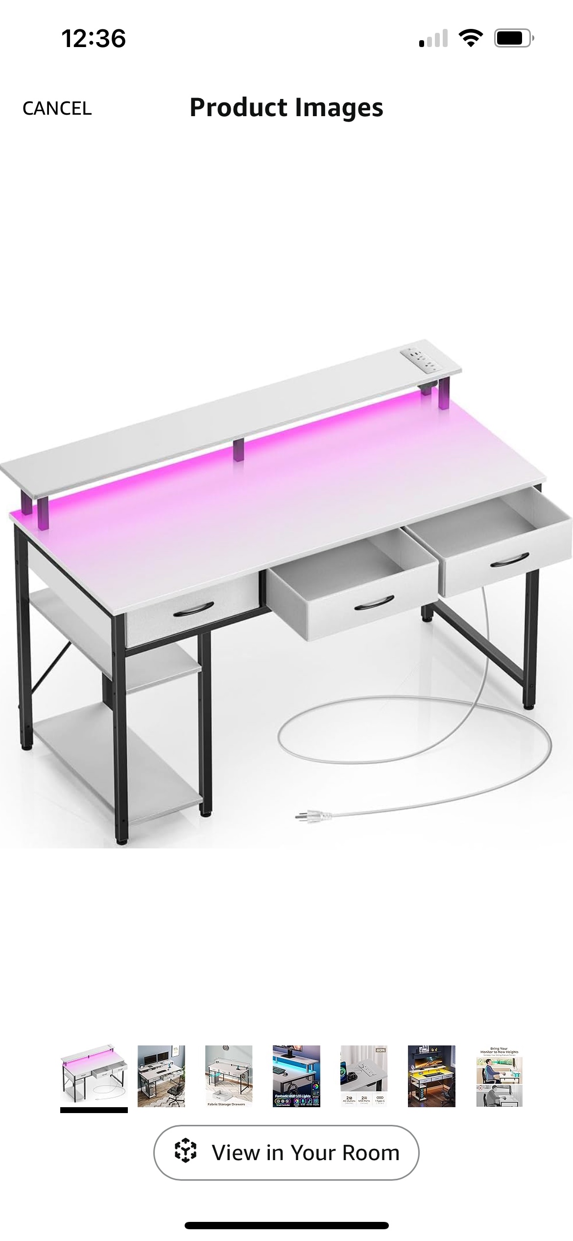 White desk ⚽️ image indicator(6)