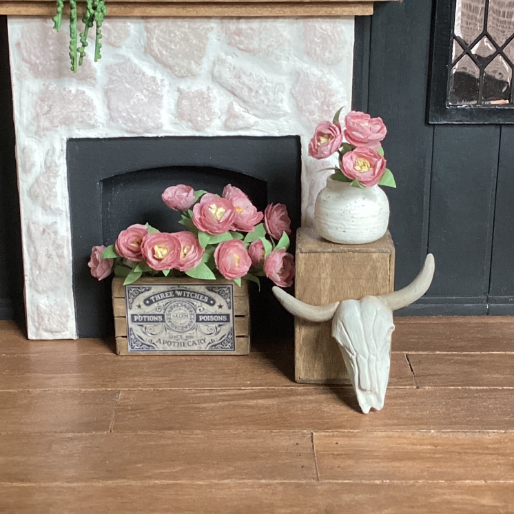 Mini Skull Decor 1/12 Scale for Dollhouse image indicator(2)