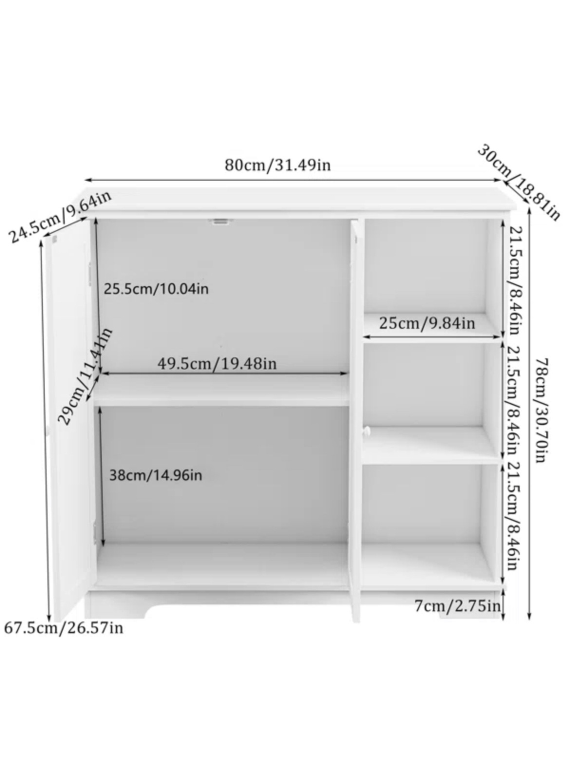 Accent Cabinet - white - photo 2