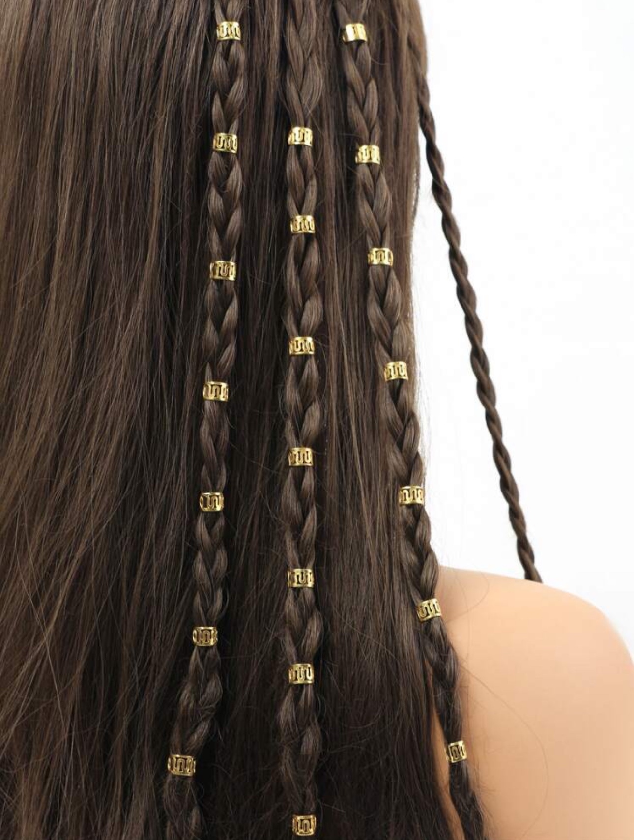 Gold hair accessories clips thumbnail
