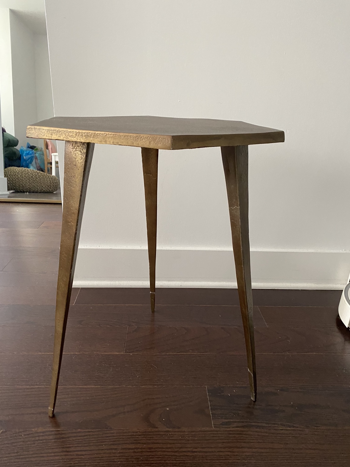 *Moving Sale* Metal Side Table/ End Table/ Night Stand