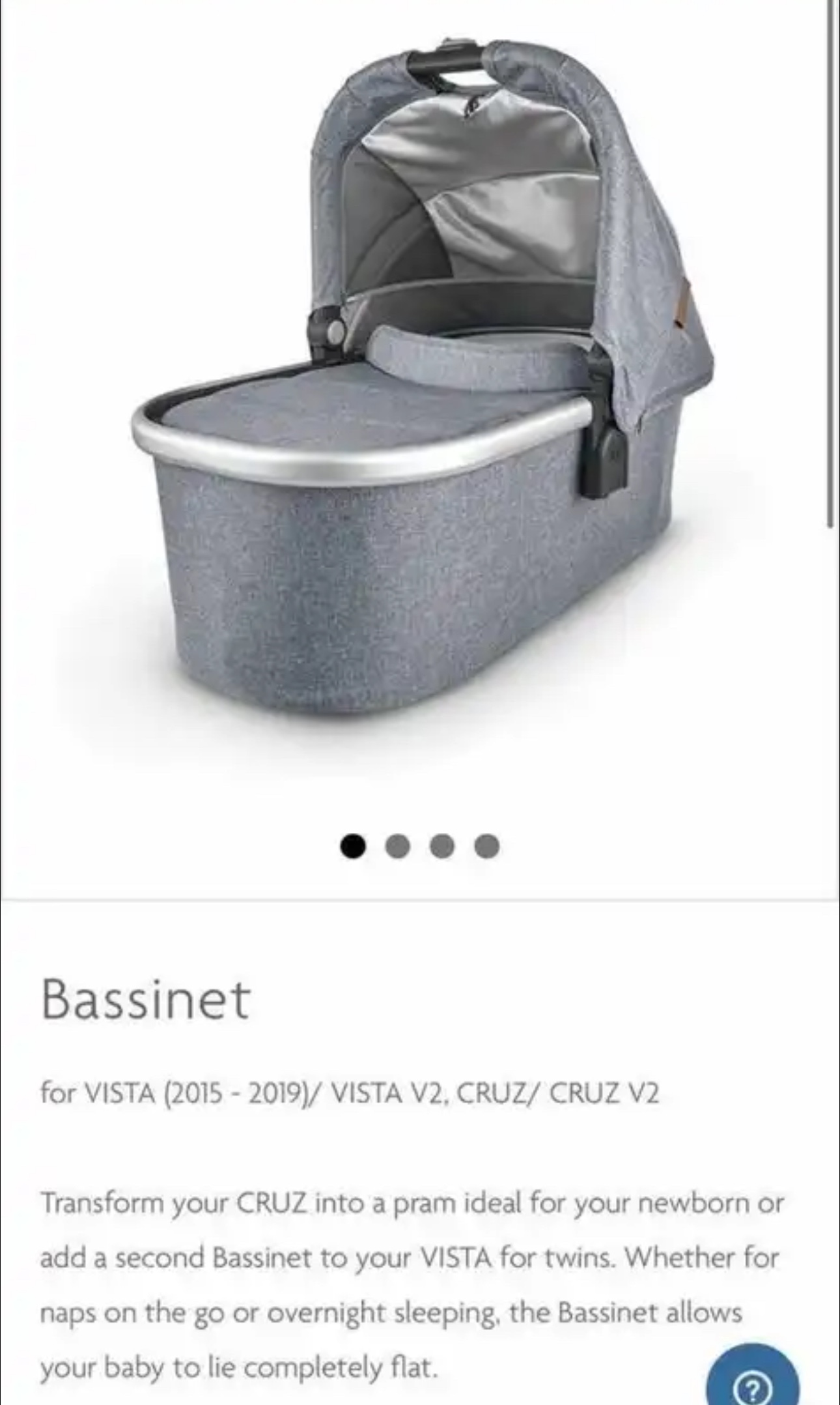 UppaBaby Bassinet