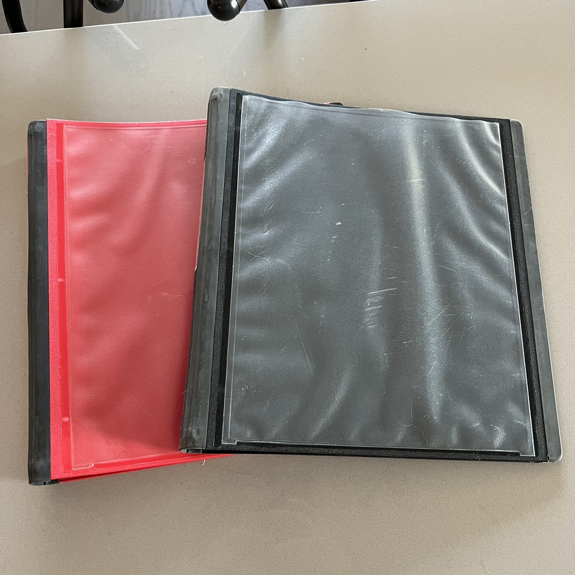 Staples heavy duty binders (1.5 inch)