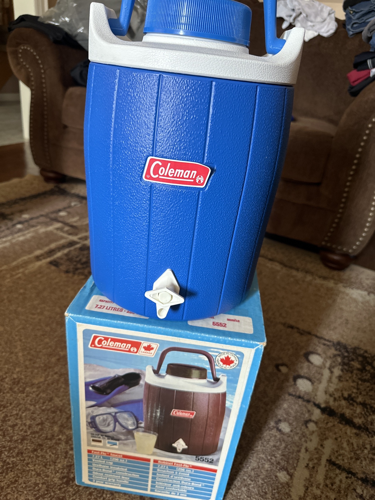 Coleman water jug 7.27L