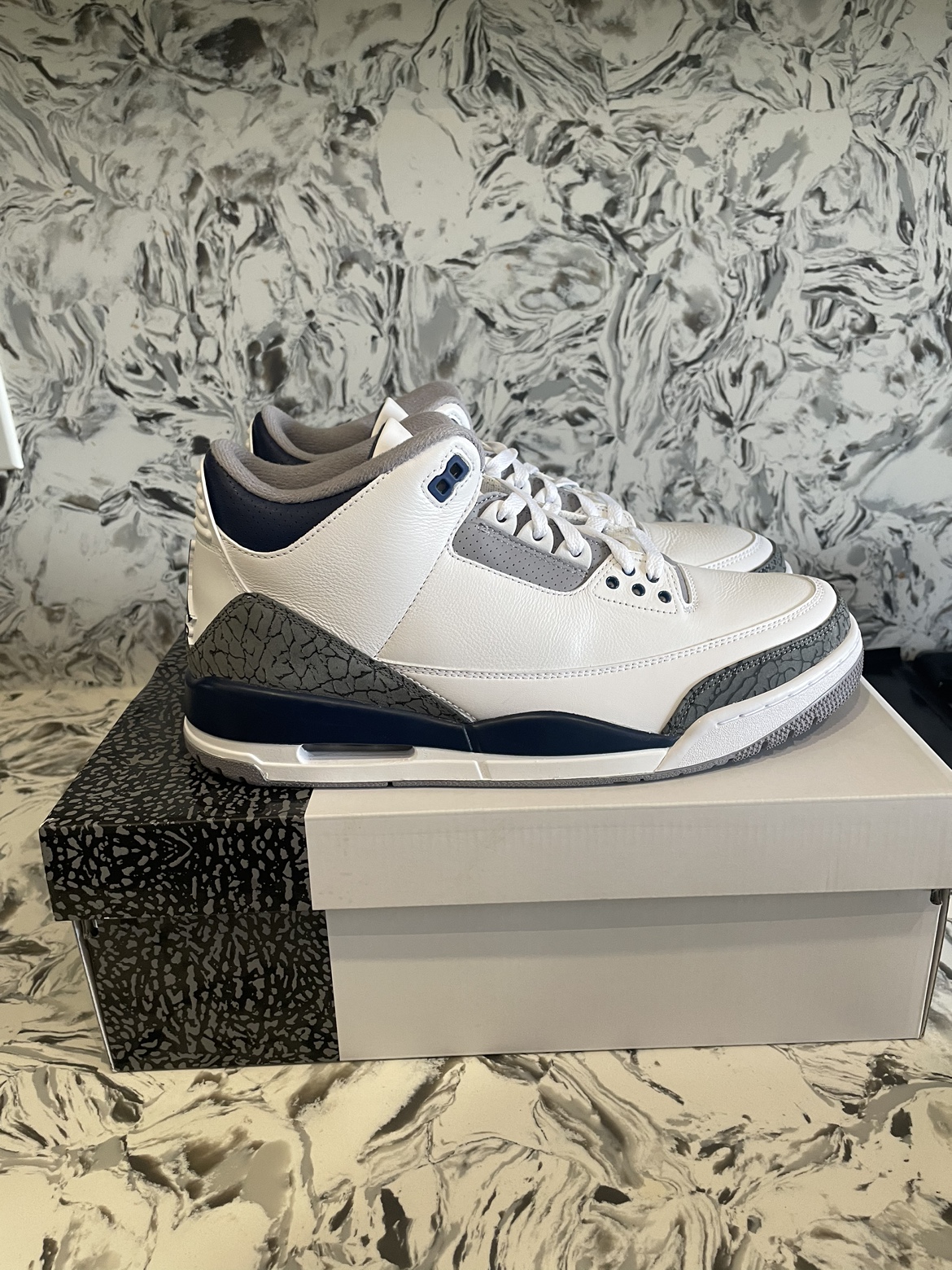 Jordan 3 Midnight Navy - photo 2