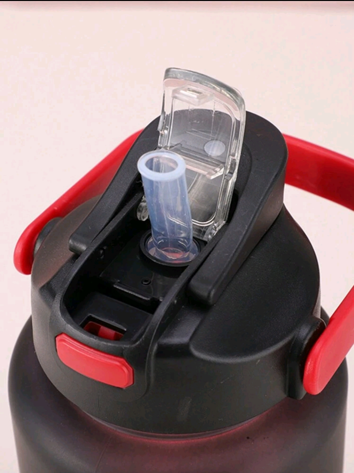 Motivational Water Bottle 2000ML Plastic - photo 4