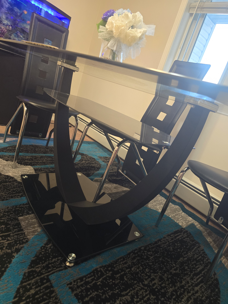 Dinning table with chairs - photo 5