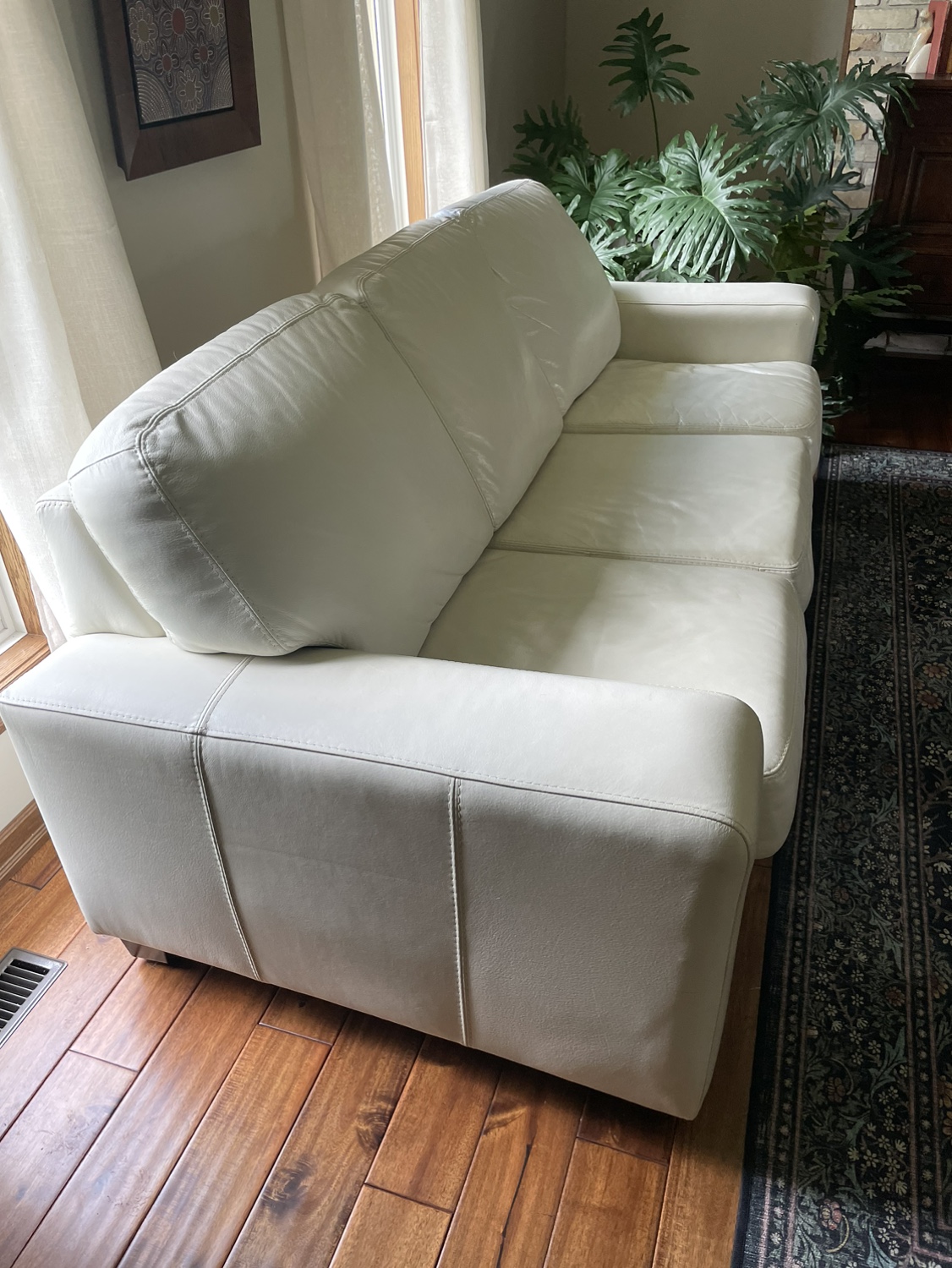 Leather Natuzzi Armchair and Sofa - photo 4