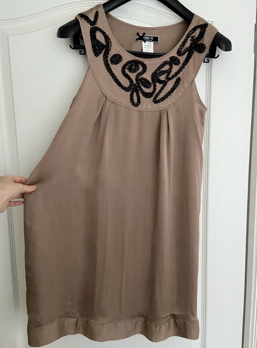 100% Silk Dress, Size XS-S - photo 4