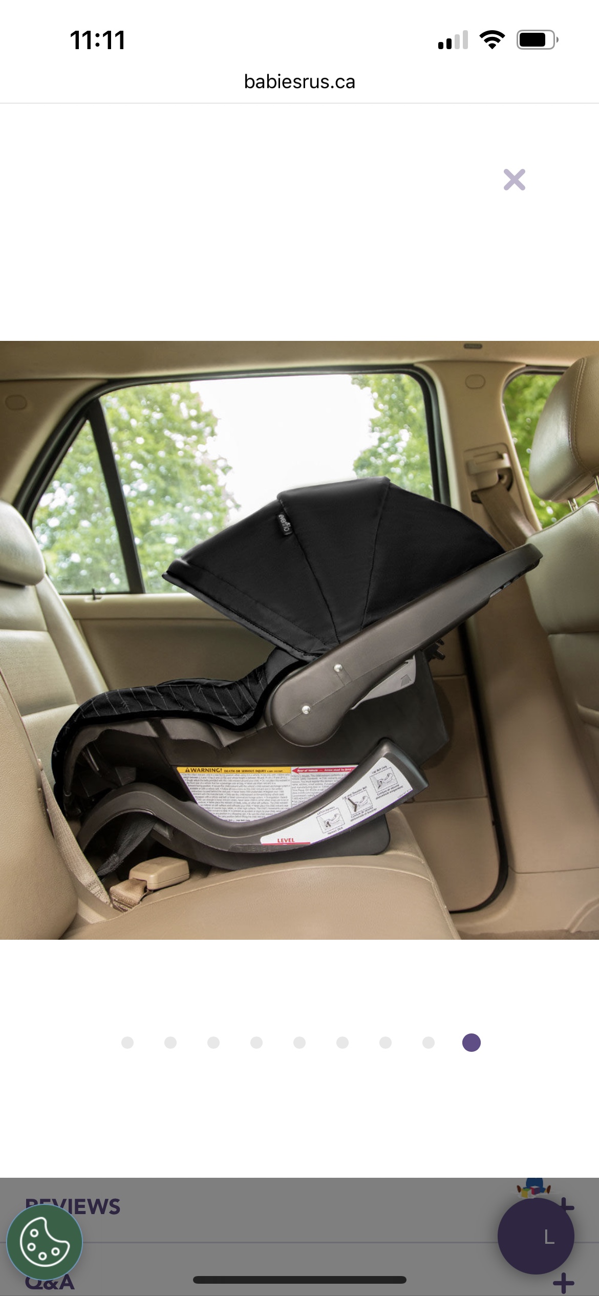 EvenFlo Infant Car Seat Basket with Base (New) - photo 2