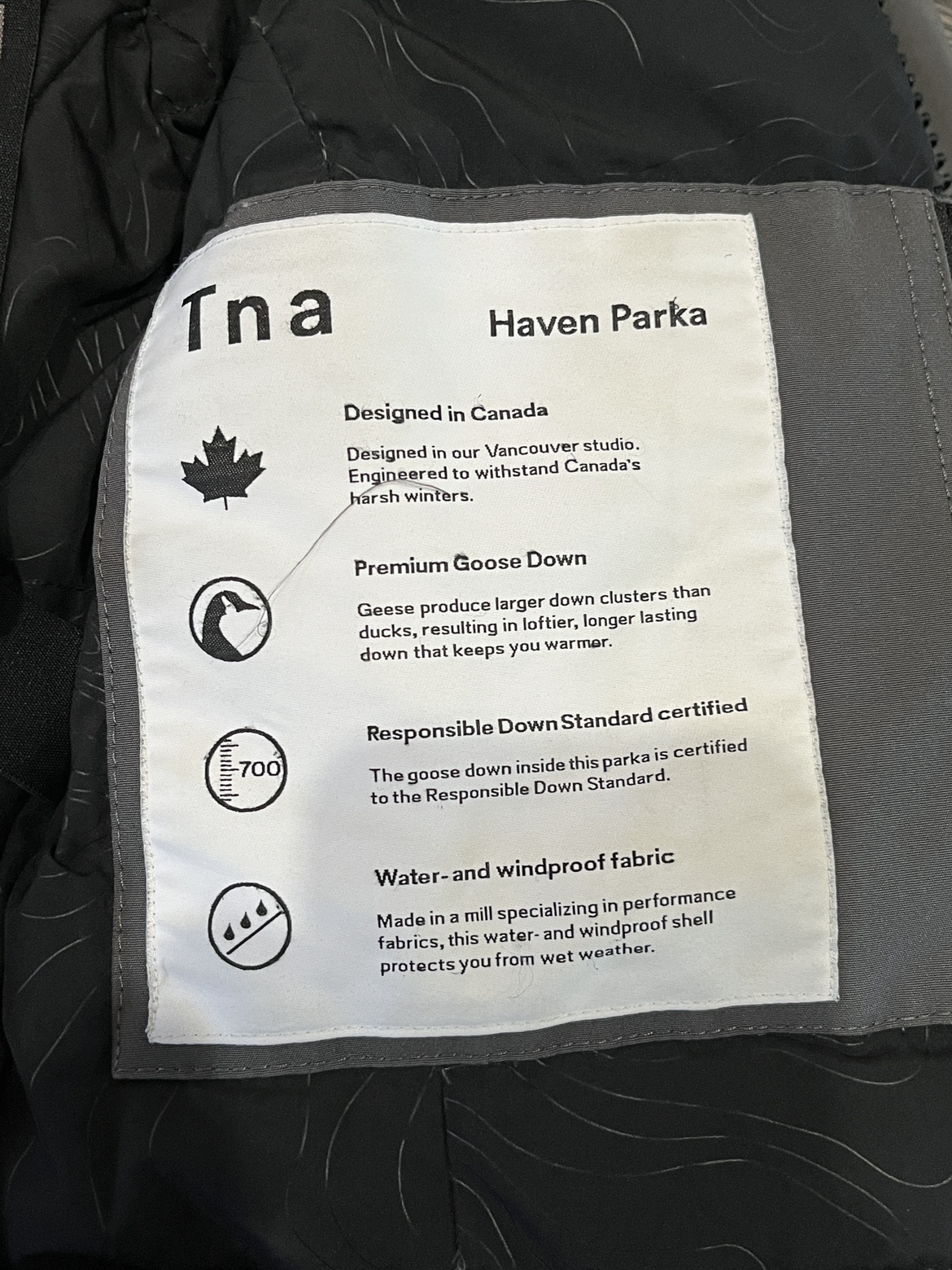 Medium TNA Haven Parka image indicator(4)