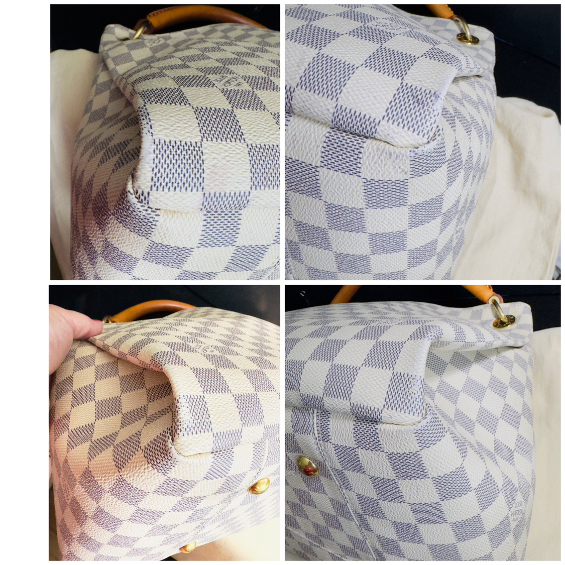 Authentic Louis Vuitton Artsy mm Azure image indicator(8)