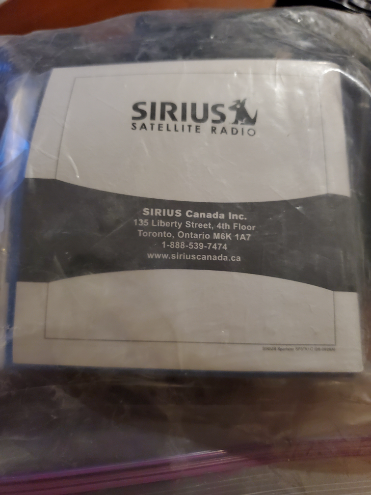 Sirius Satellite radio thumbnail