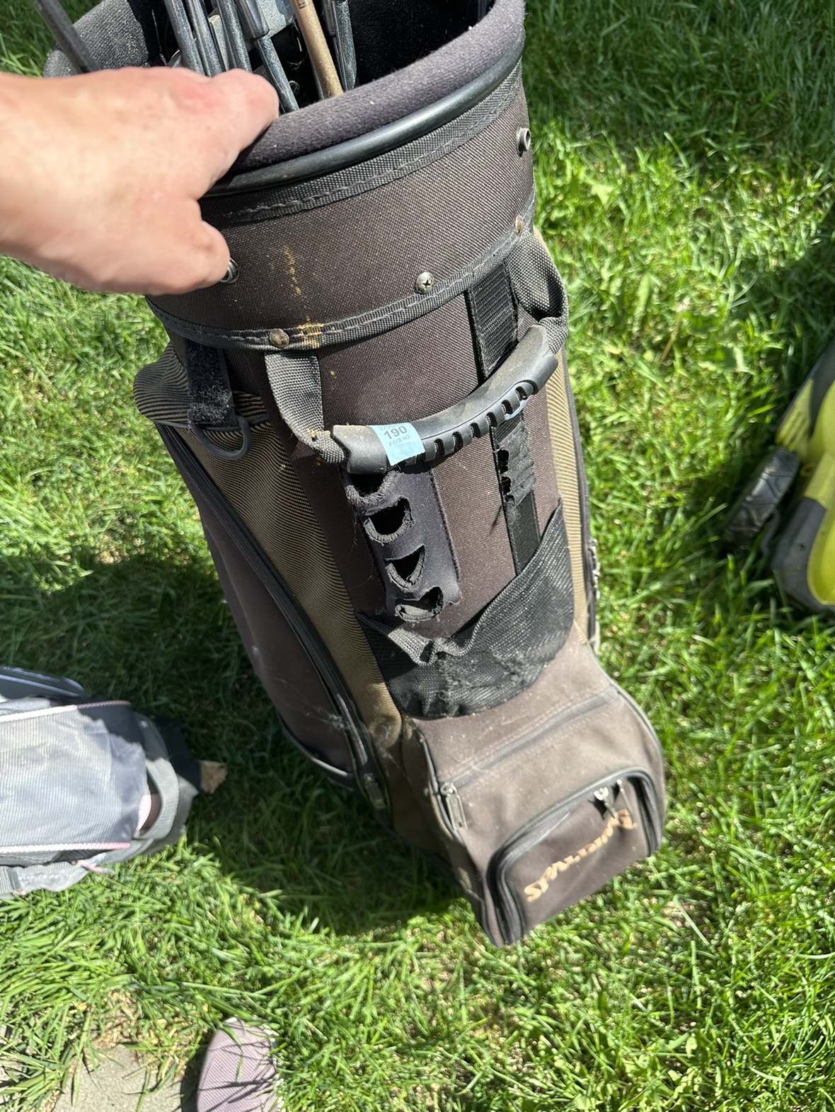 Men’s Left Golf Clubs and bag - photo 2