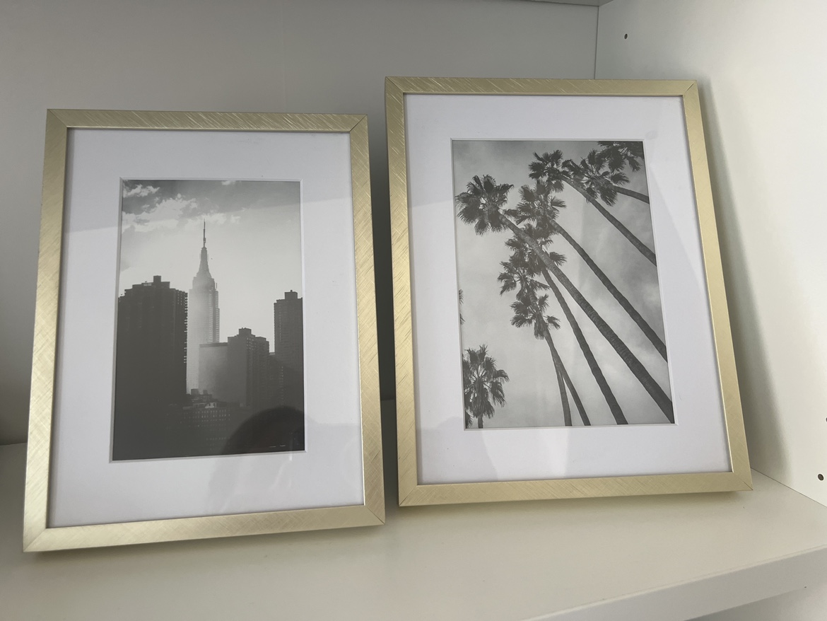 Two photo frames