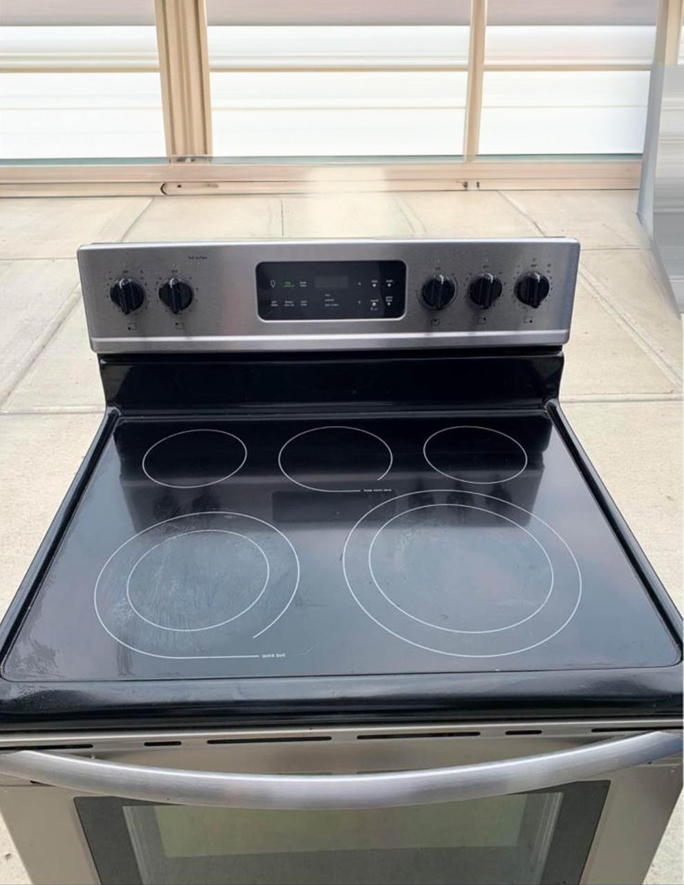 Frigidaire Glass Stove - photo 2