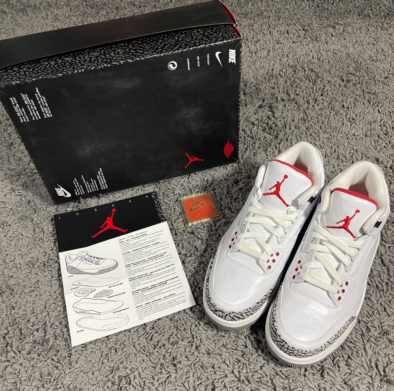 2013 Jordan 3 White Cement 88 Dunk Contest image indicator(8)