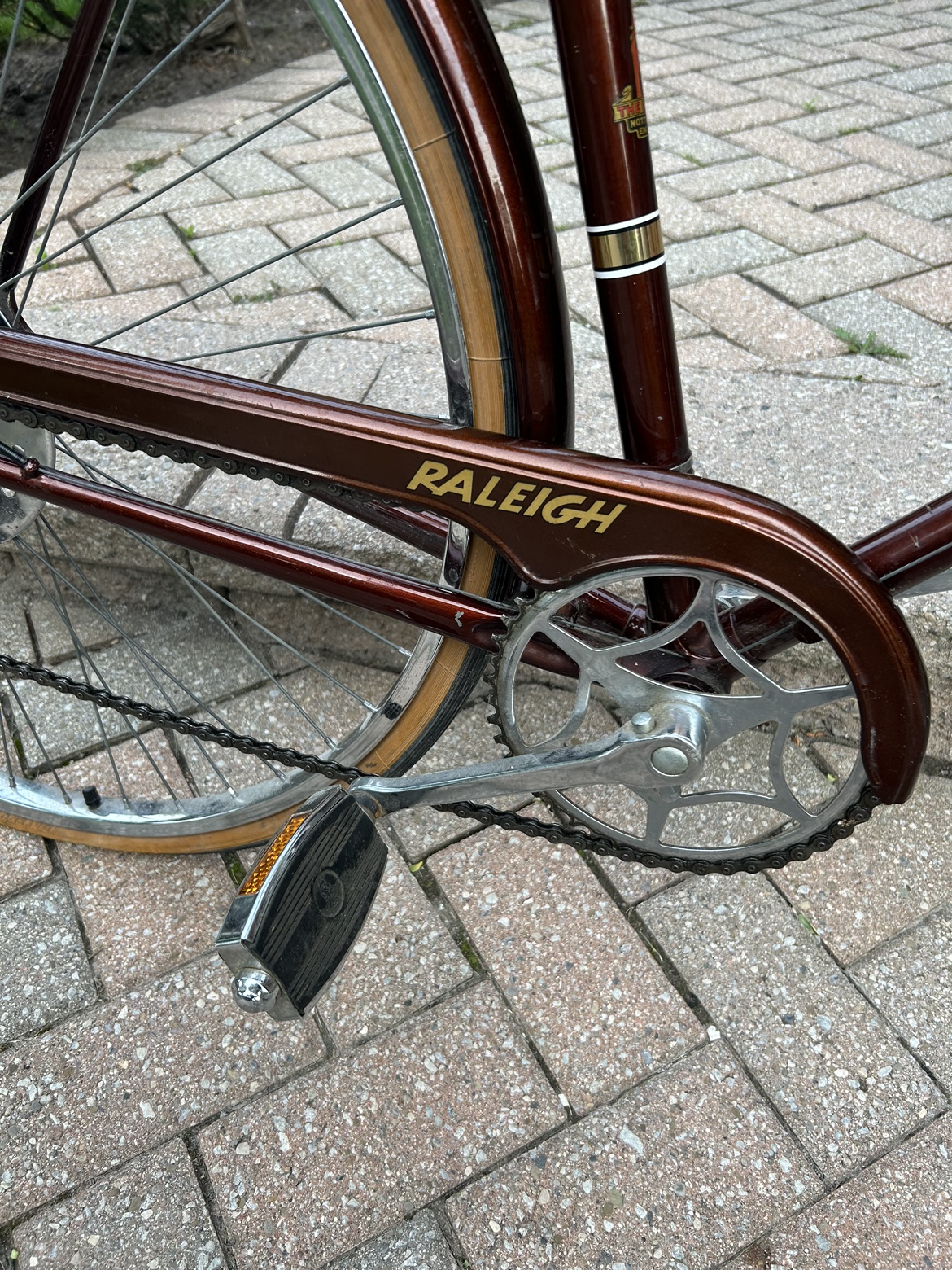 Vintage Raleigh bicycle image indicator(2)