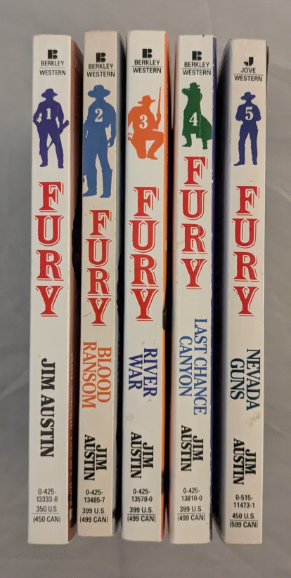 Fury by Jim Austin: Five Book Series image indicator(3)