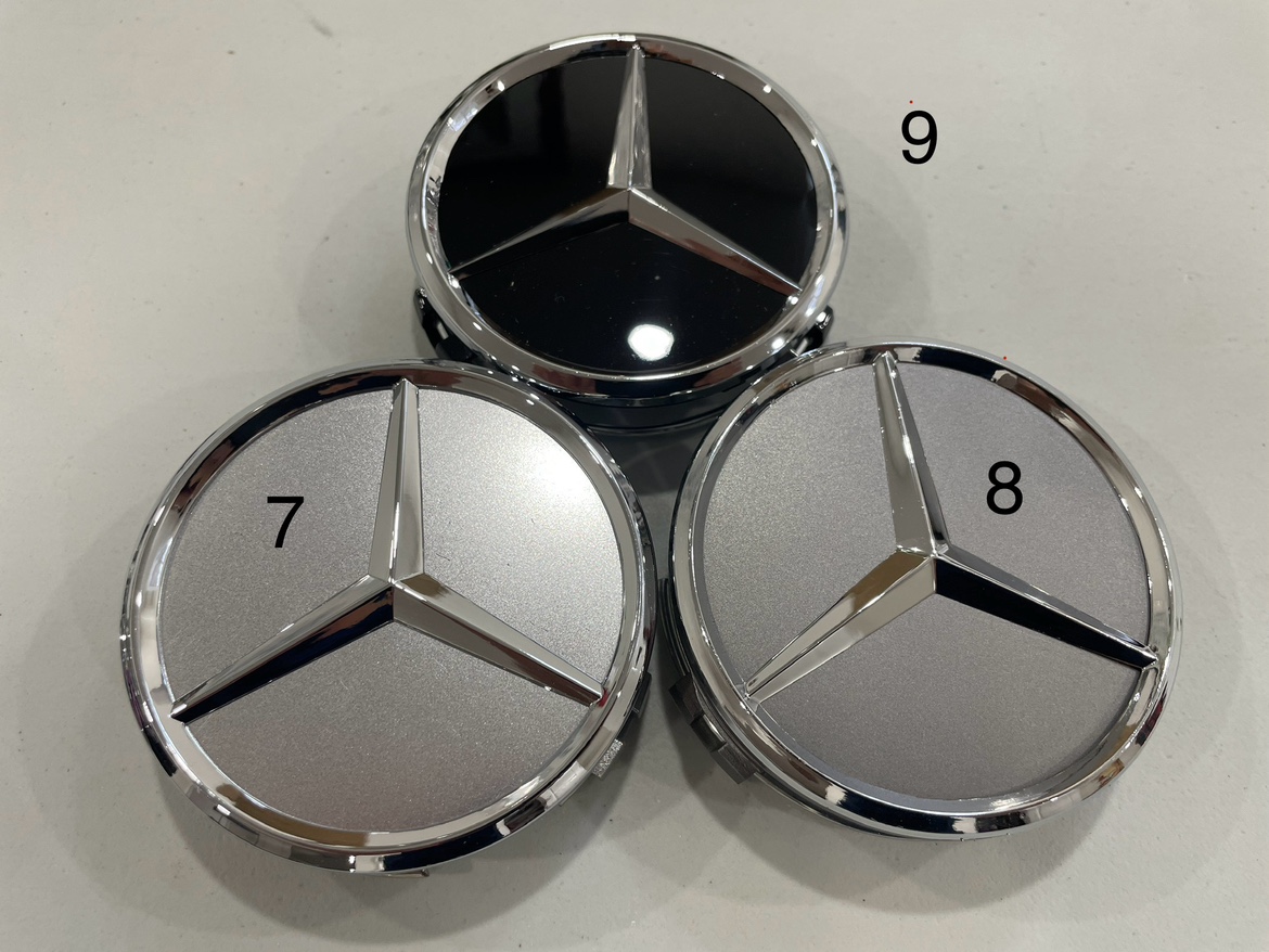 Mercedes Benz Wheel Center Caps Set of 4 - photo 5