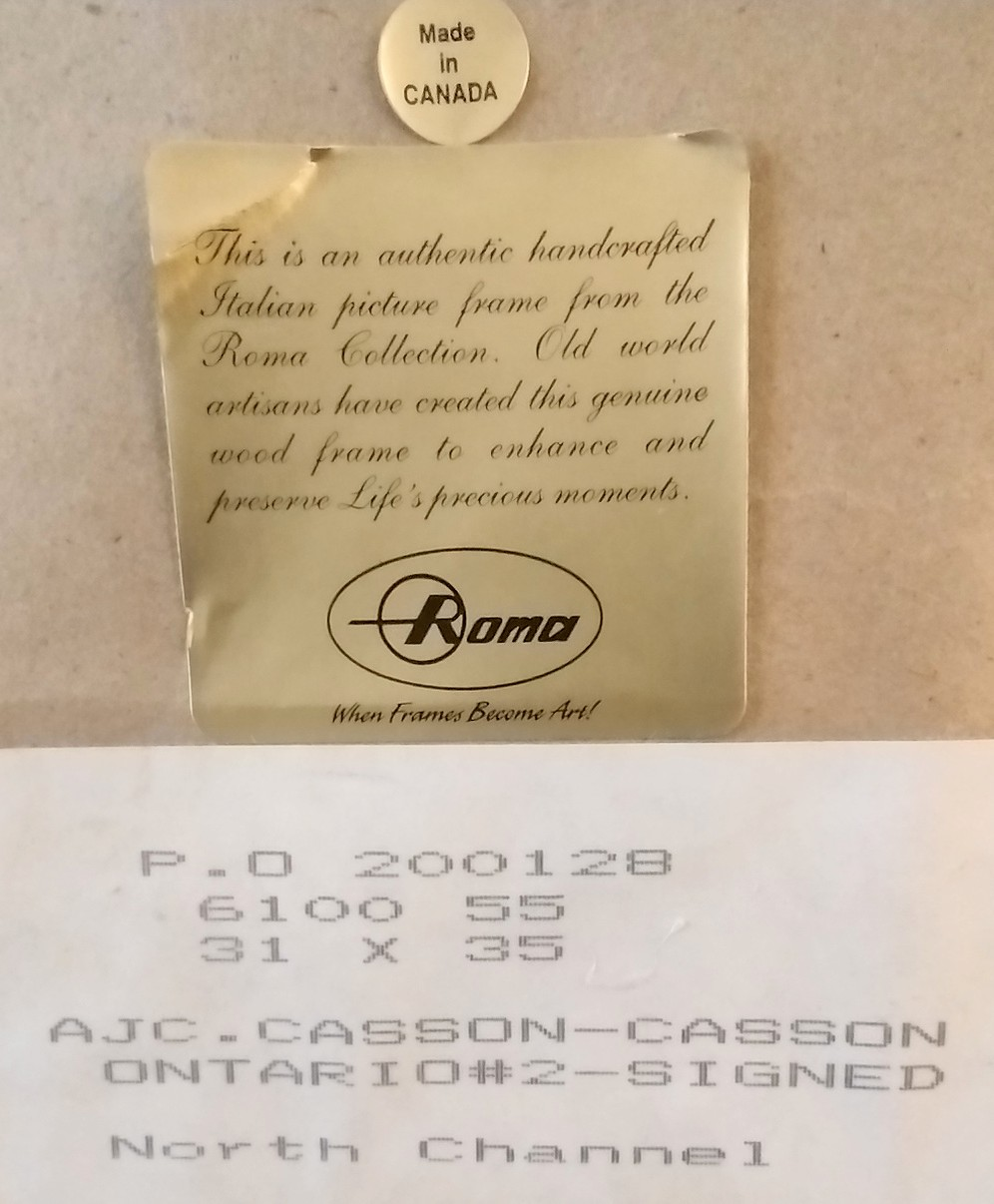 A J CASSON NUMBERED PRINT image indicator(6)