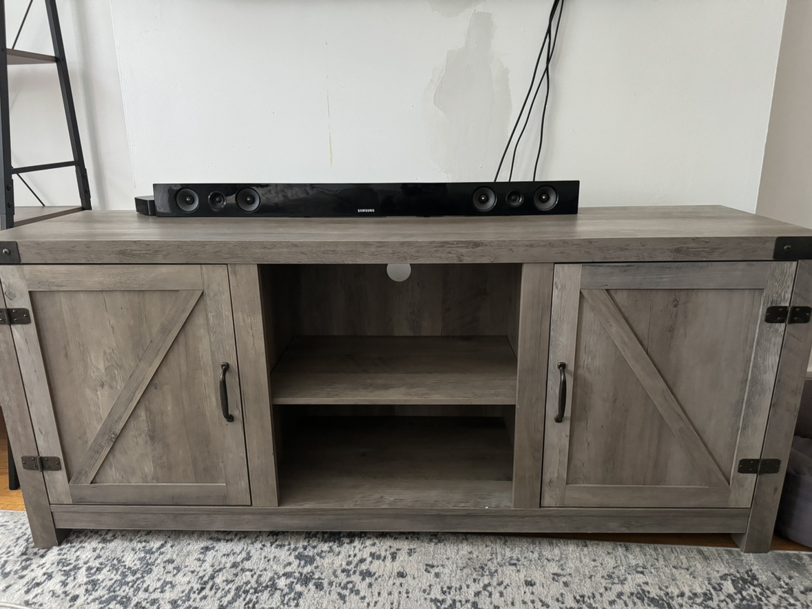 Farmhouse Style Media Cabinet