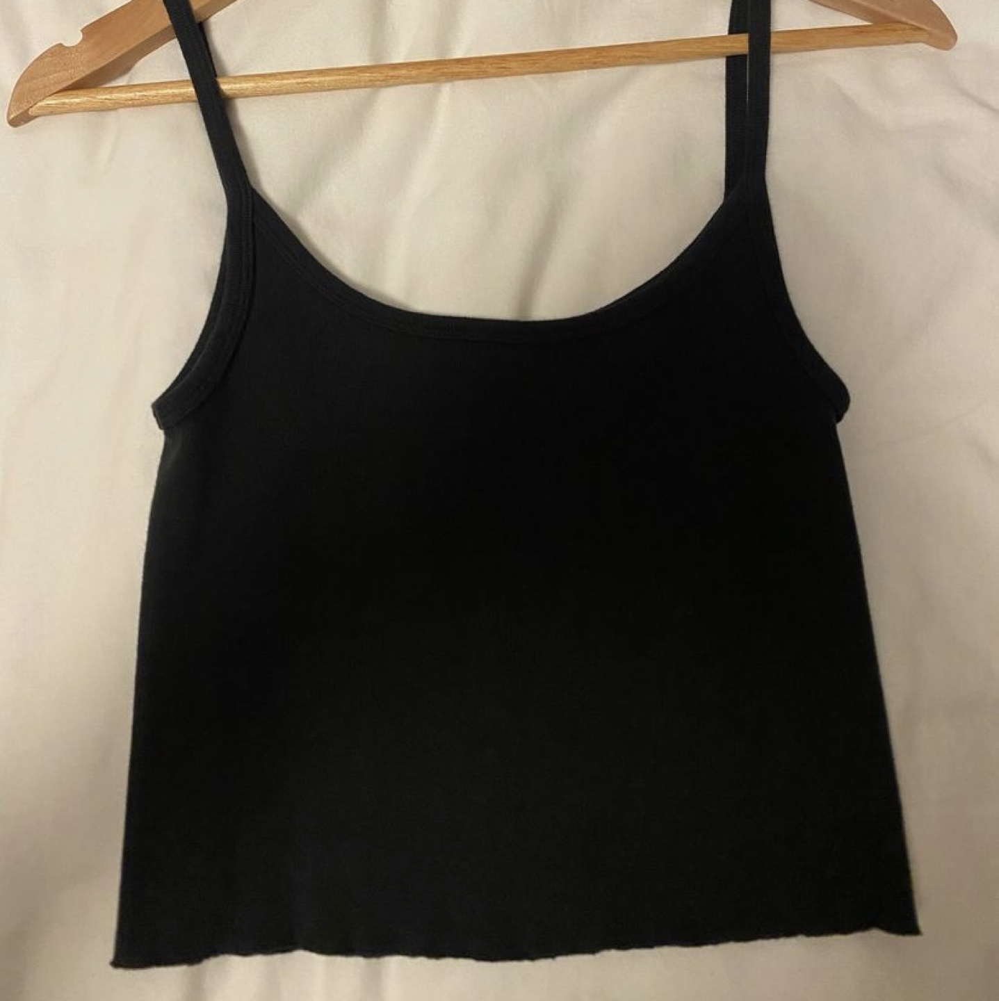 Brandy Melville, Black cotton tank thumbnail