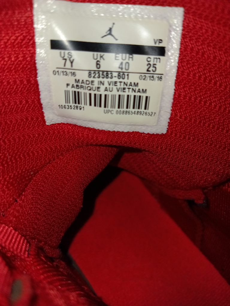 $20.     ALMOST NEW JORDAN image indicator(2)