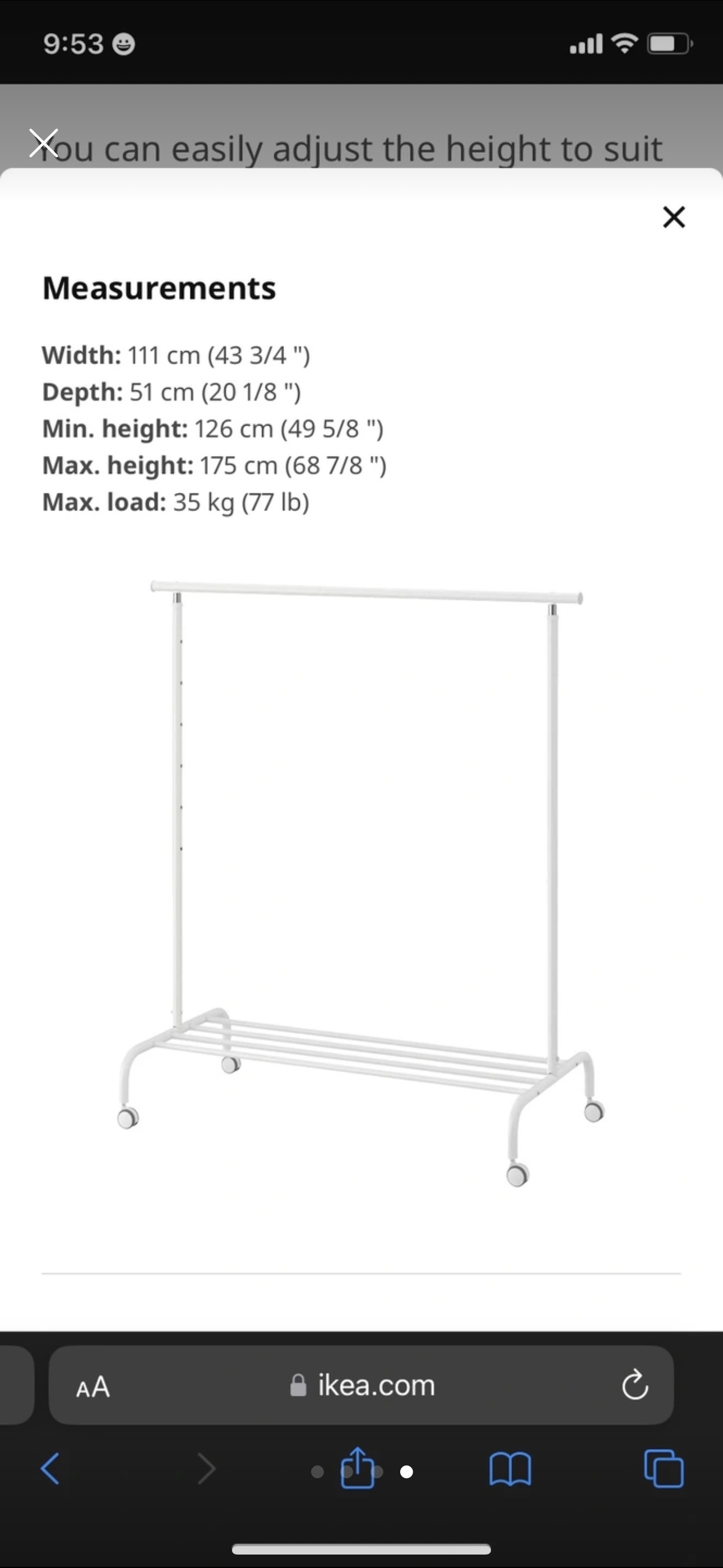 Hanger rack thumbnail